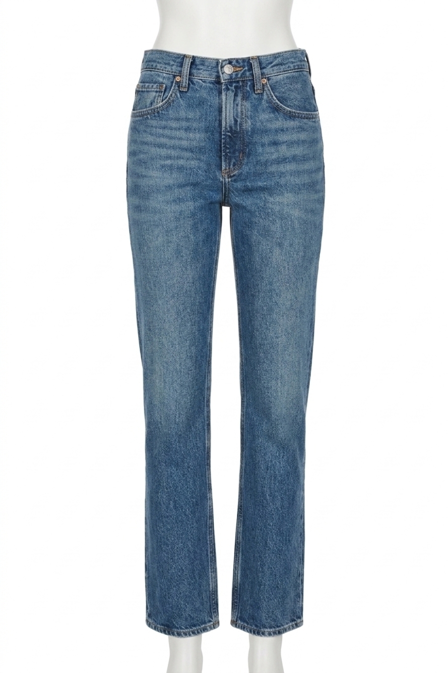 NEW AGOLDE valen vintage straight jeans in essence